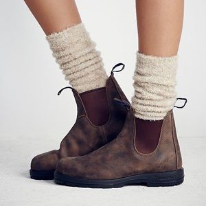 Blundstone Rustic Brown Leather Booties
